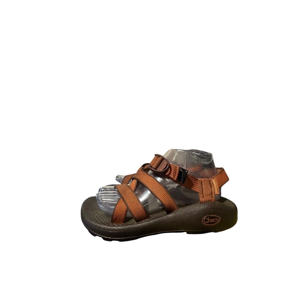 Chaco Brown Orange Z Cloud X2 Outdoor Hiking Water Sandal Womens Size 8